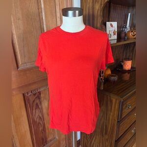 Vibrant Deep Orange T-Shirt